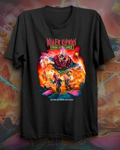 T-shirt-classic-preta-Killer-Klowns-2