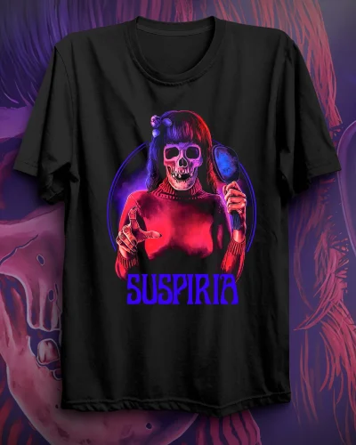 T-shirt-classic-preta-Suspiria-girl